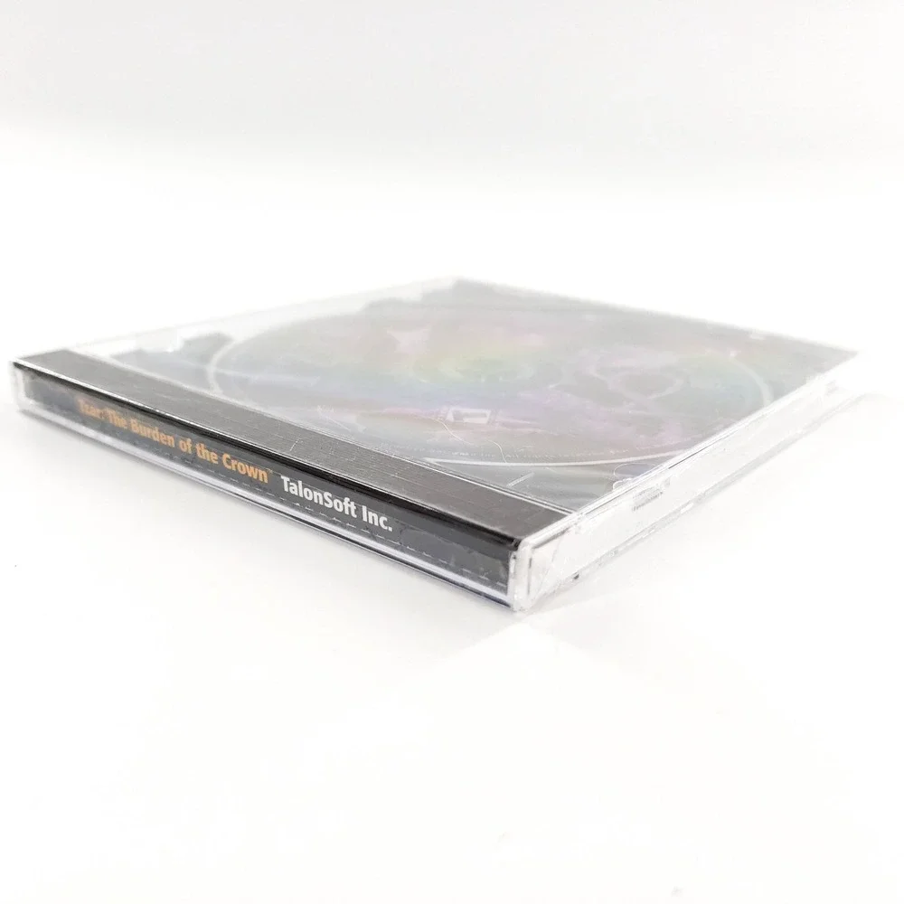 Tzar: The Burden of the Crown (PC) w/ Manual Brand New Sealed In Jewel Case